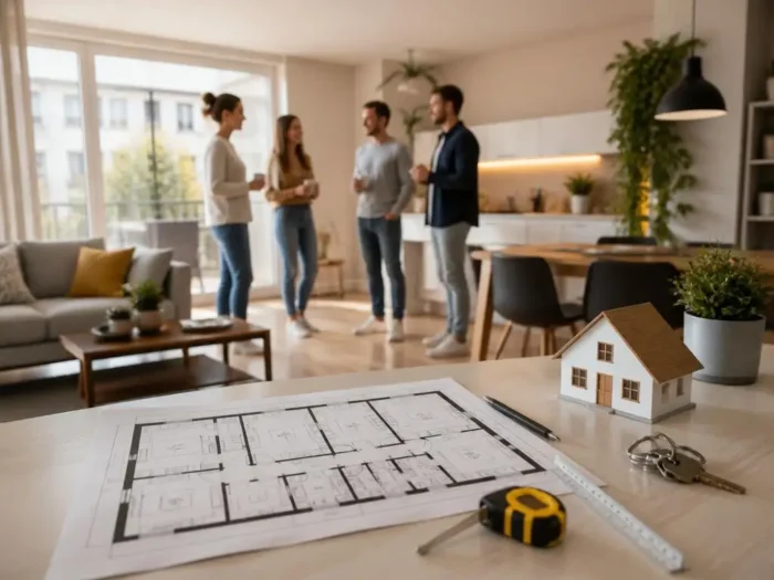 70 qm Wohnung: wie viele Personen passen wirklich rein?