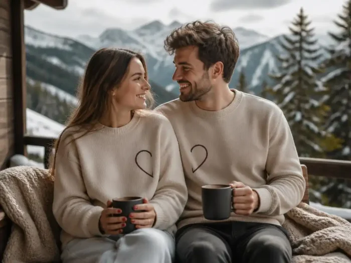 Kreative Ideen: Wie Sie einen Pulli für Paare perfekt stylen