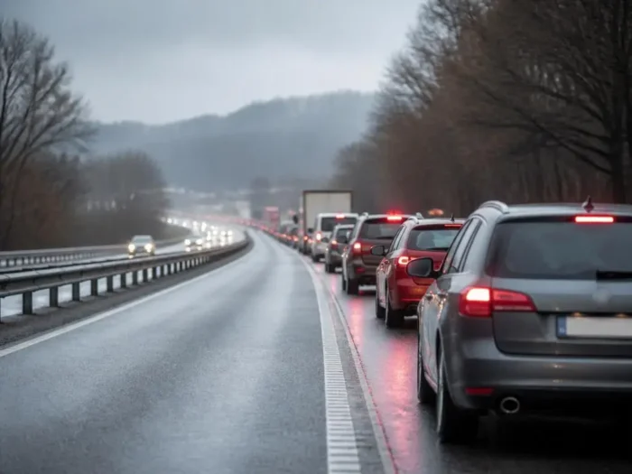 Sicherheitsmaßnahmen und Verhalten nach einem Stau auf der B80