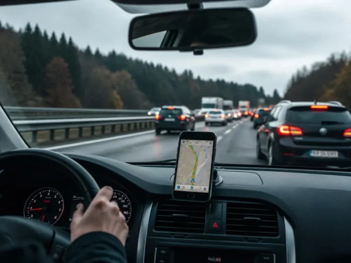 Verkehrsfluss und Stau auf der B80 effizient vermeiden