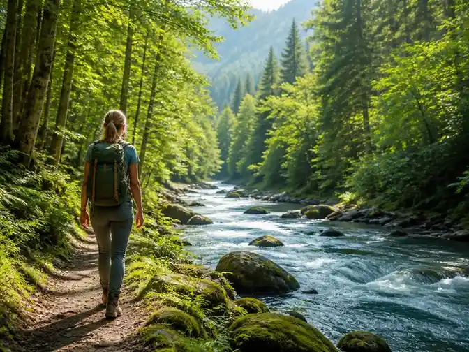 Wandern an Flüssen und durch Wälder: Die schönsten Routen