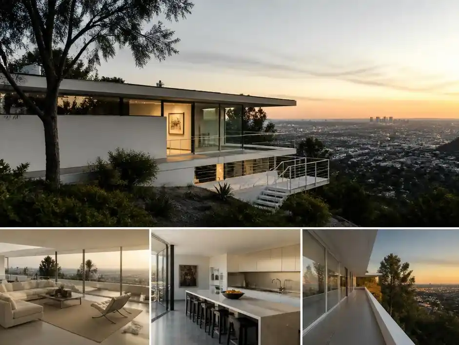 Architektur und Wohnkultur im Stil vom olaf scholz haus los angeles