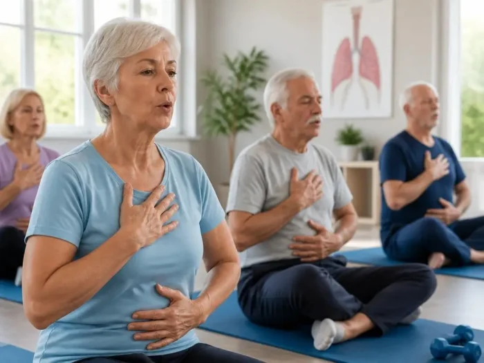 Atemwege stärken: Effektives Training bei COPD im Alltag