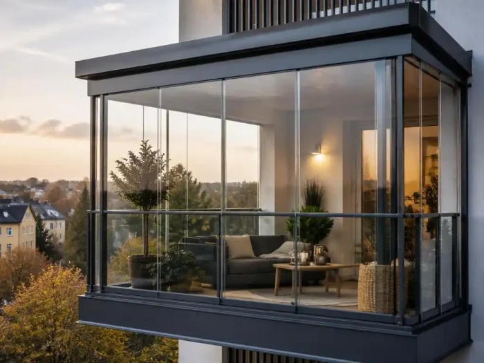 Balkon zum Wintergarten umbauen: Richtlinien und Kosten im Blick