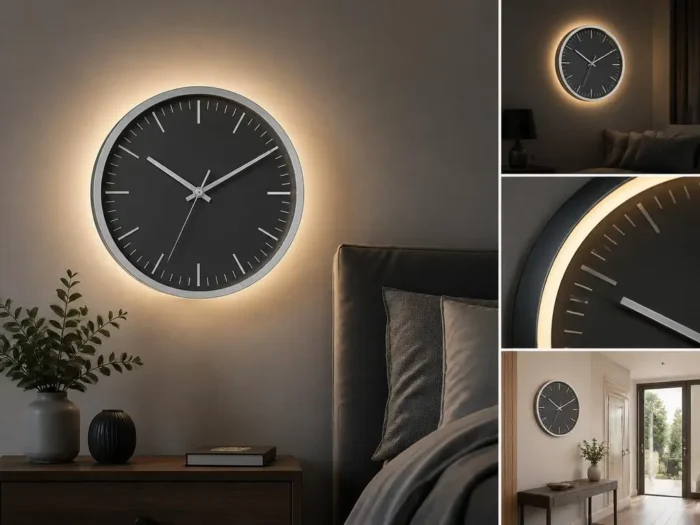 Die perfekte wand funkuhr mit beleuchtung für ihr zuhause