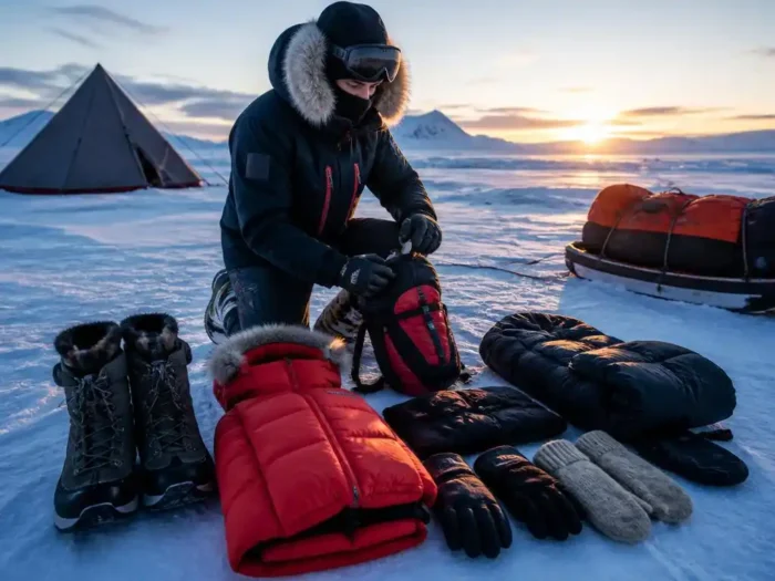 Die richtige Ausrüstung für Extremkälte bei Arktis-Expeditionen