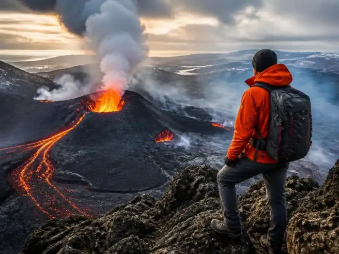 Geologische Wunder: Sicherheit bei der Island Vulkan Wanderung