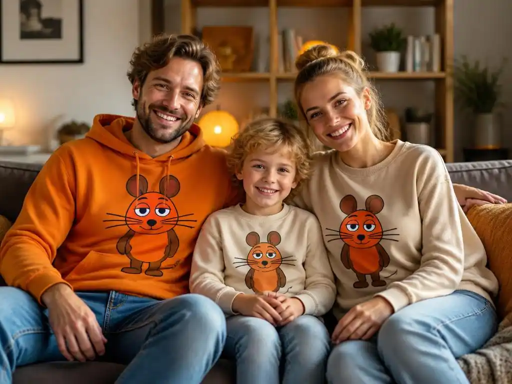 Kultige Maus-Mode: Fan-Kleidung für Groß und Klein