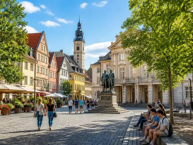 Leben in der Klassikerstadt: Was Weimar so lebenswert macht