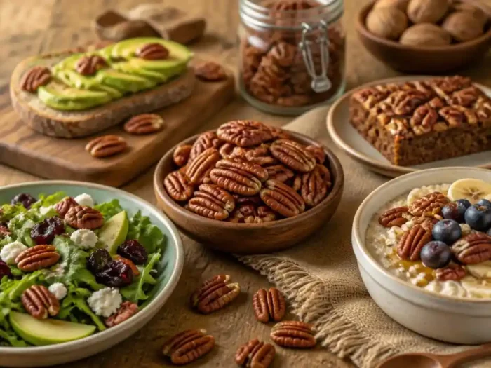 Pekannusskerne kulinarisch richtig in die Ernährung einbauen