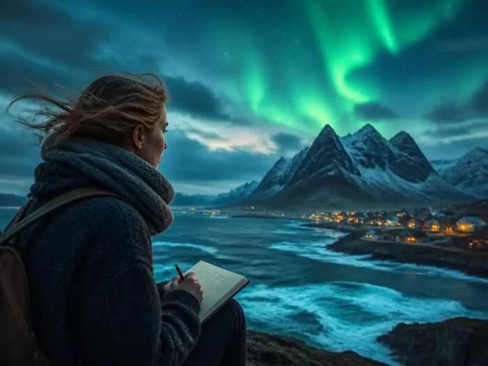 Poetische Reise: Mona Harrys Hommage an den hohen Norden
