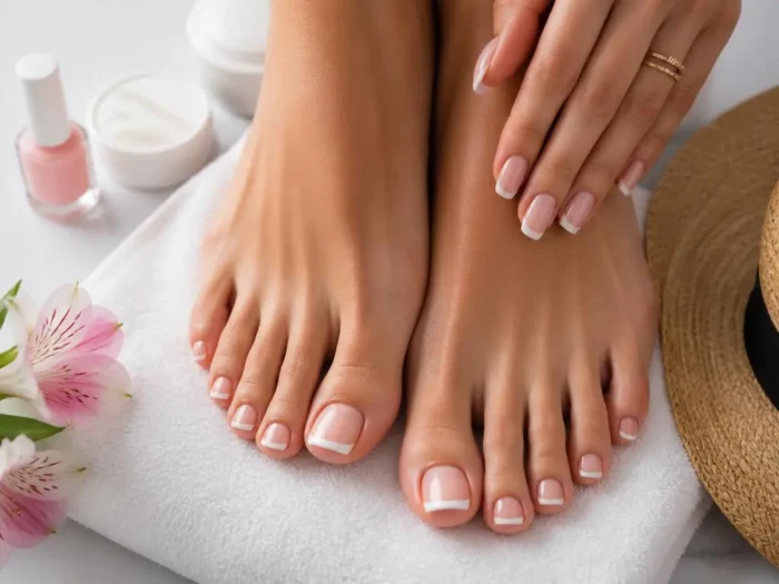 Schöne French Nails an den Füßen: Trends und Pflege-Geheimnisse