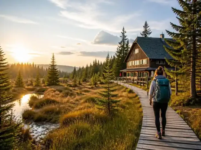 Wandern im Nordschwarzwald: Die Route zur Grünhütte ab Kaltenbronn