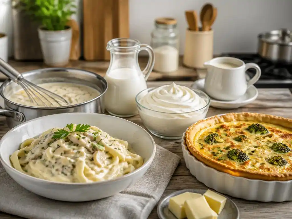 Welche Sahnesorten zum Kochen und Backen eignen sich am besten?