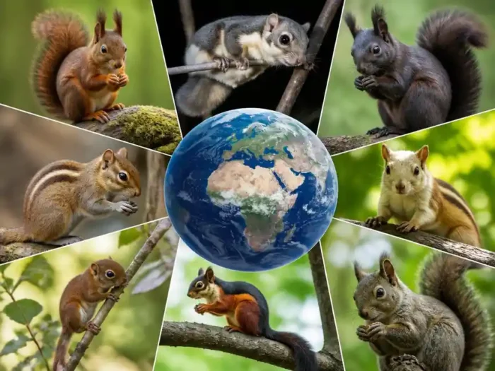Wie viele Eichhörnchen Arten gibt es weltweit im Überblick?