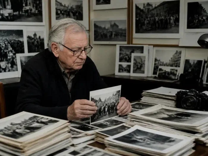 Hans Kripgans i oko Lübecker Nachrichten w obiektywie