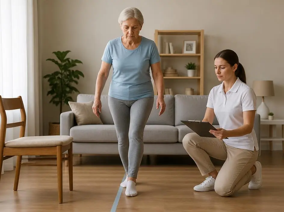 Jak przeprowadzić alltags fitness test dla seniorów w domu