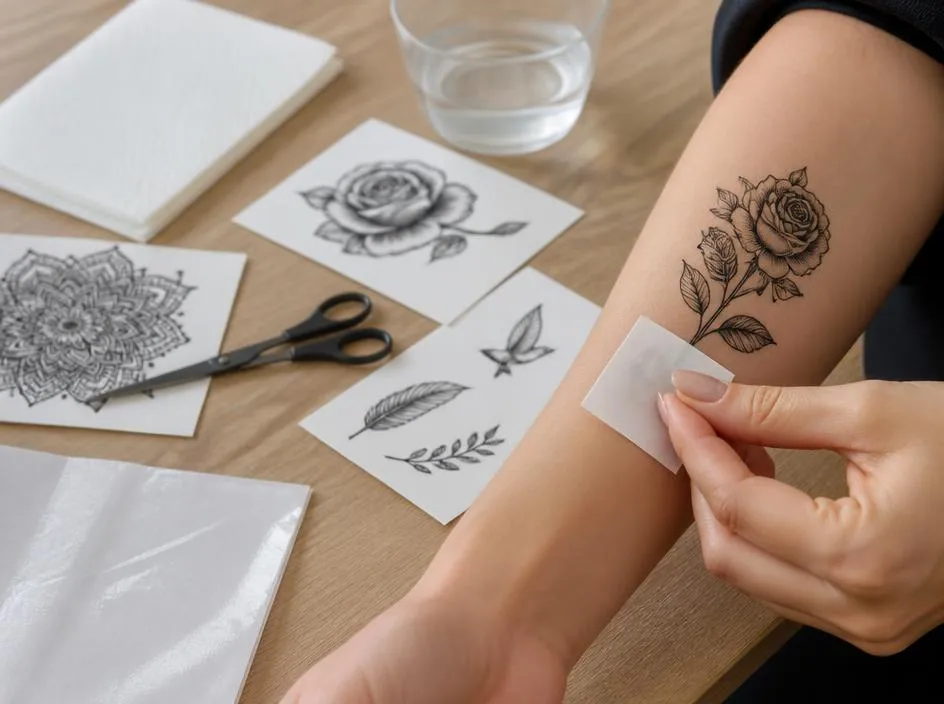 Jak przygotować profesjonalne tattoo zum aufkleben w domu