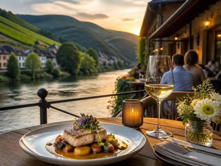 Kulinarne odkrycia w restauracji Schaarschmidt nad rzeką Ahr