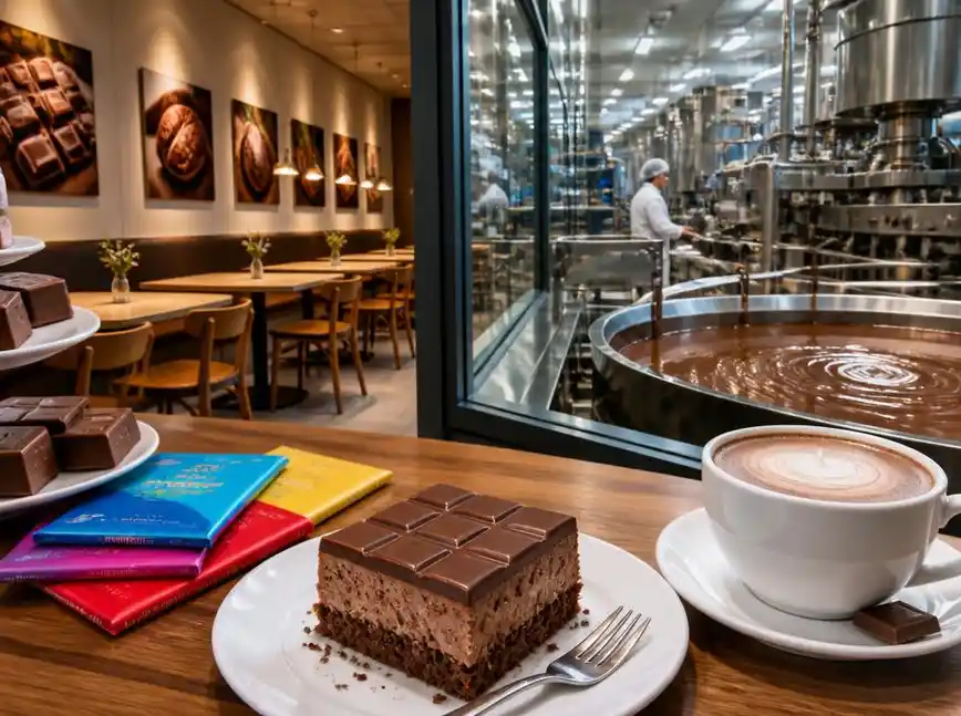 Odkryj magiczny świat czekolady Ritter Sport Waldenbuch i café